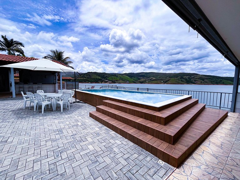 Casa em Capitólio com piscina e vista para lago | W1