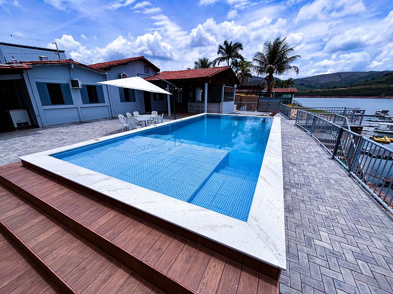 Casa em Capitólio com piscina e vista para lago | W1