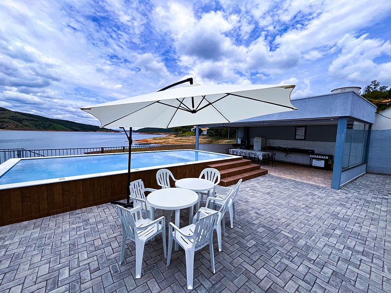 Casa em Capitólio com piscina e vista para lago | W1