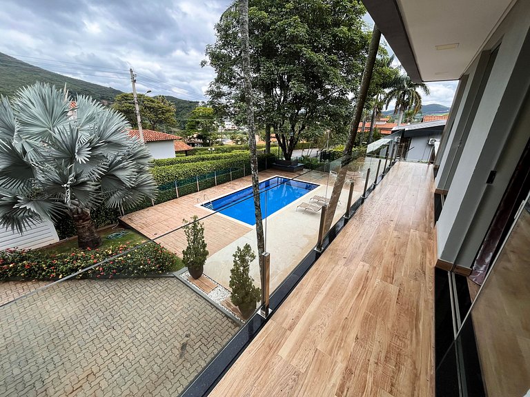 Casa em Capitólio com piscina no condomínio Escarpas do Lago