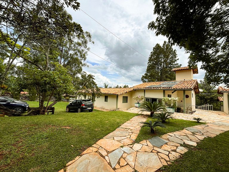 Suíte Tripla com Vista para a Natureza