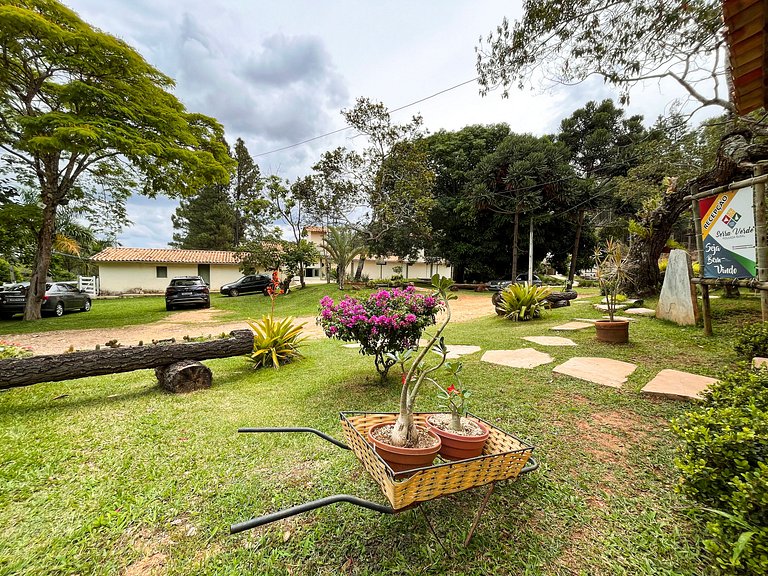 Suíte Tripla com Vista para a Natureza