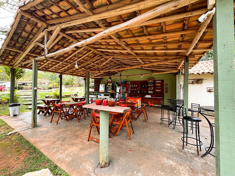 Suíte Tripla com Vista para a Natureza