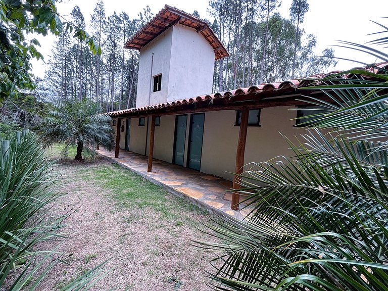 Suíte Tripla com Vista para a Natureza