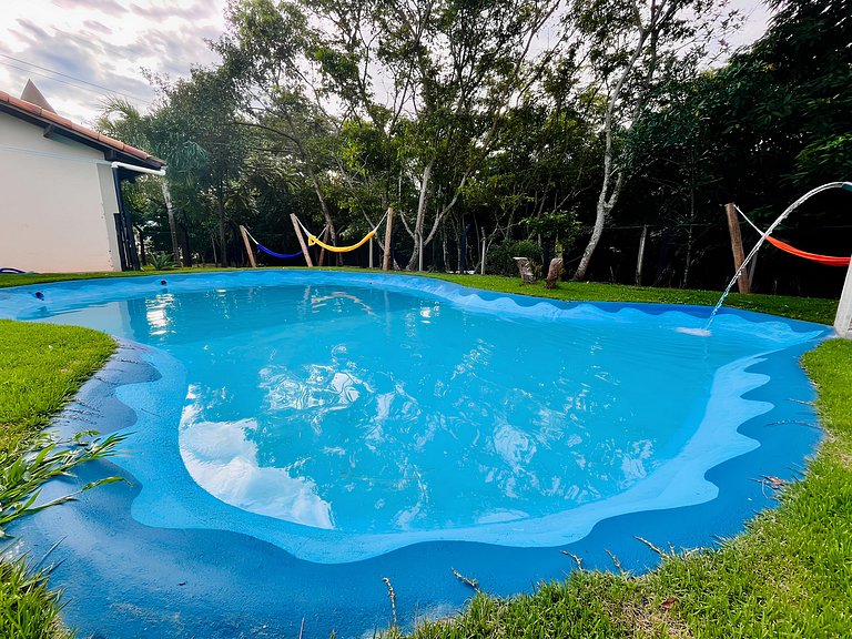 Suíte em Capitólio com sacada e vista p/ o Lago | Triplo | P