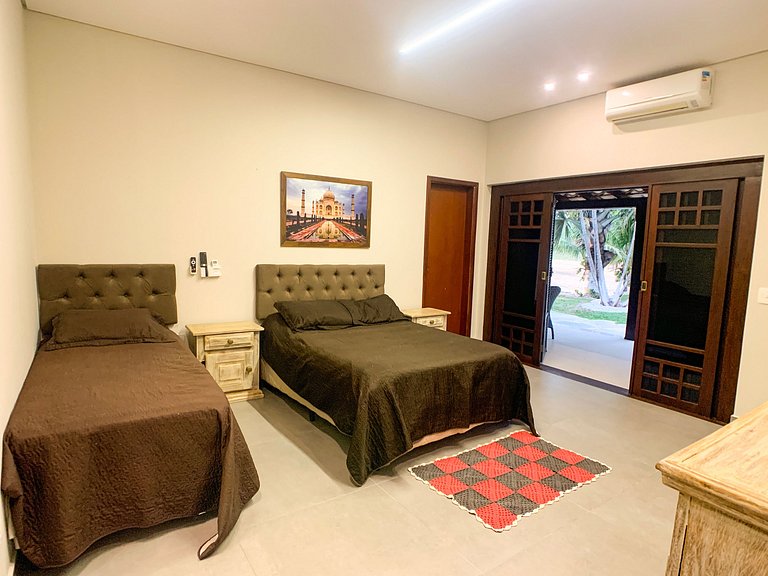 Casa Marina Super Luxo com piscina e píer com acesso ao Lago