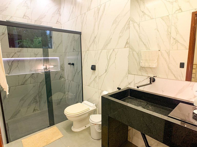 Casa Marina Super Luxo com piscina e píer com acesso ao Lago
