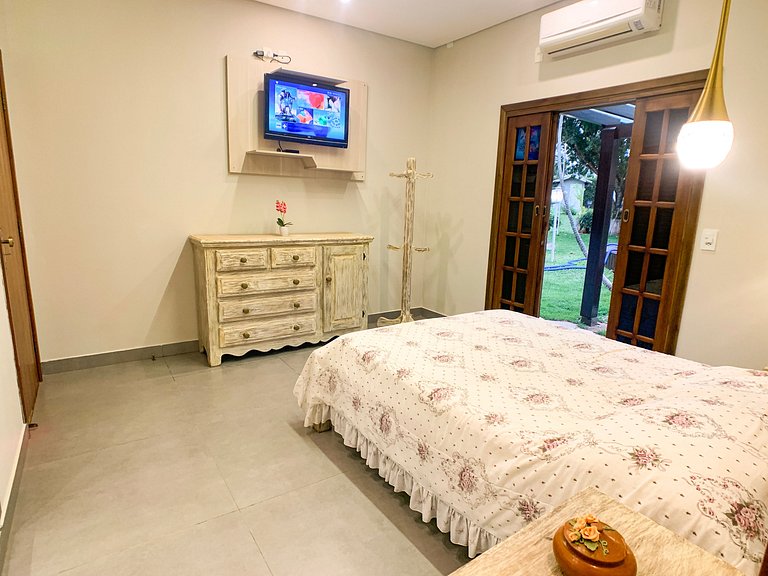 Casa Marina Super Luxo com piscina e píer com acesso ao Lago