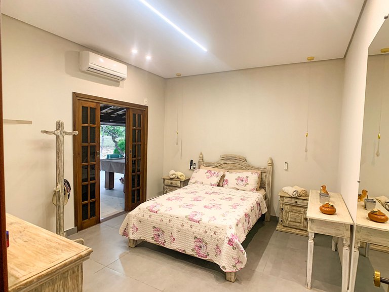 Casa Marina Super Luxo com piscina e píer com acesso ao Lago