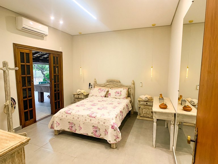 Casa Marina Super Luxo com piscina e píer com acesso ao Lago
