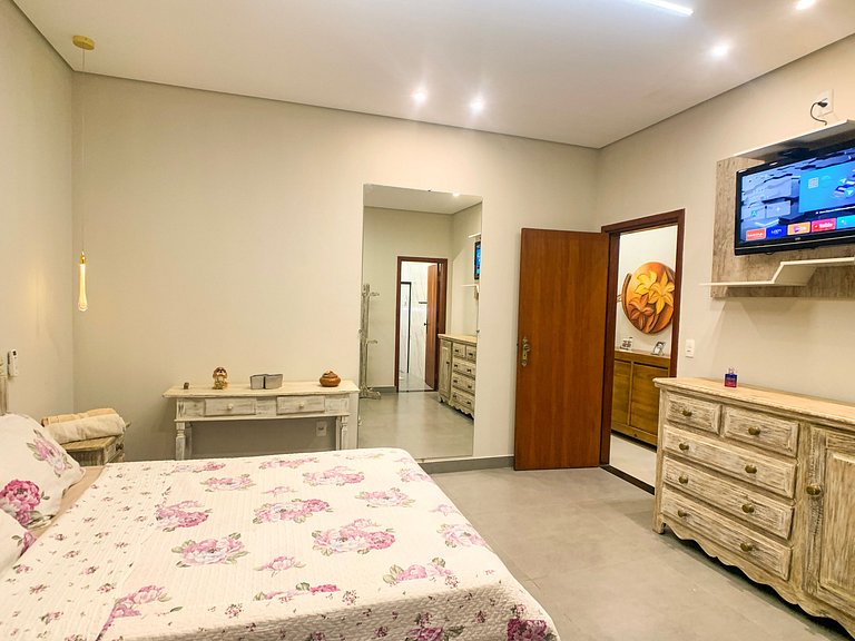 Casa Marina Super Luxo com piscina e píer com acesso ao Lago