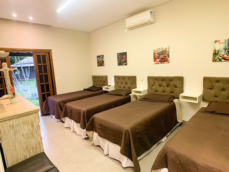 Casa Marina Super Luxo com piscina e píer com acesso ao Lago