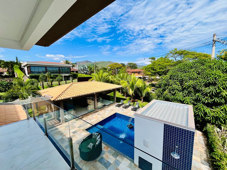 Casa em Capitólio, Escarpas do Lago, com Piscina e Sauna