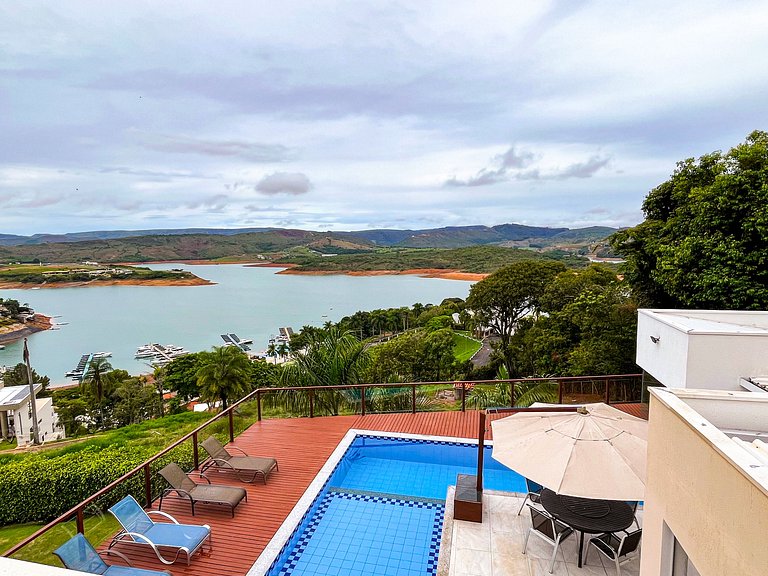Casa em Capitólio, Escarpas do Lago, com Piscina e Sauna | E