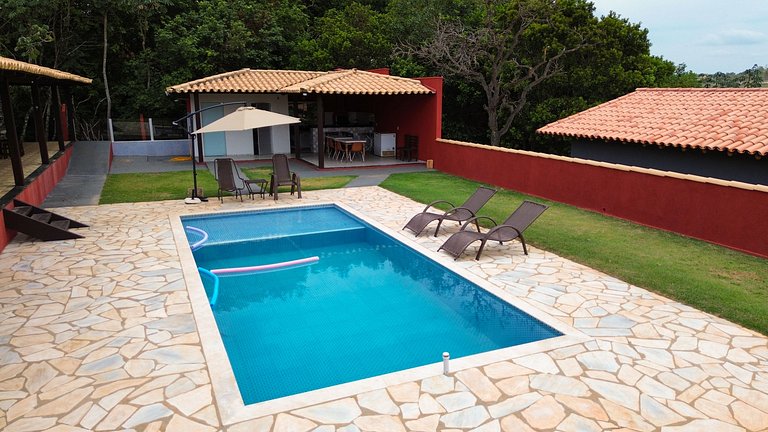 Casa em Capitólio, com piscina e área gourmet