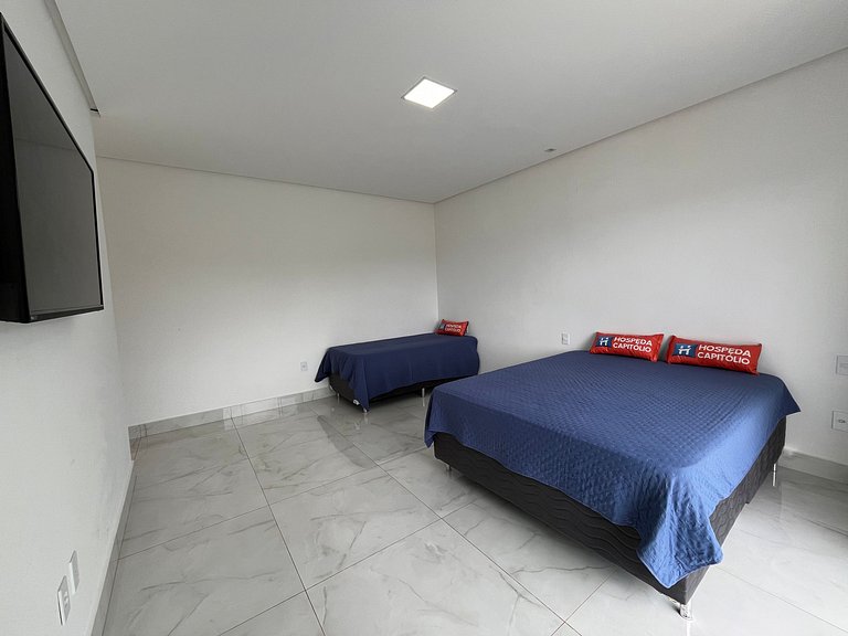 Casa em Capitólio com piscina e área gourmet
