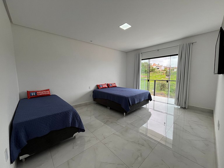 Casa em Capitólio com piscina e área gourmet