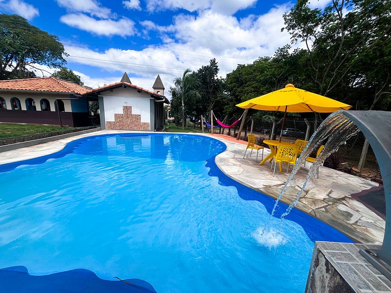 Pousada Mandala Turvo Capitólio com sacada e vista p/ o Lago