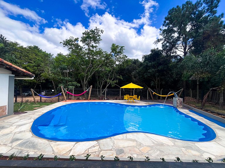 Pousada Mandala Turvo Capitólio com sacada e vista p/ o Lago