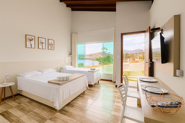 Flat em Capitólio com vista para o Lago | 01