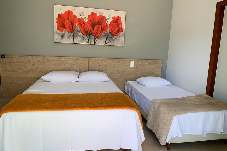 Suíte com Vista p/ o Lago em Capitólio, Escarpas